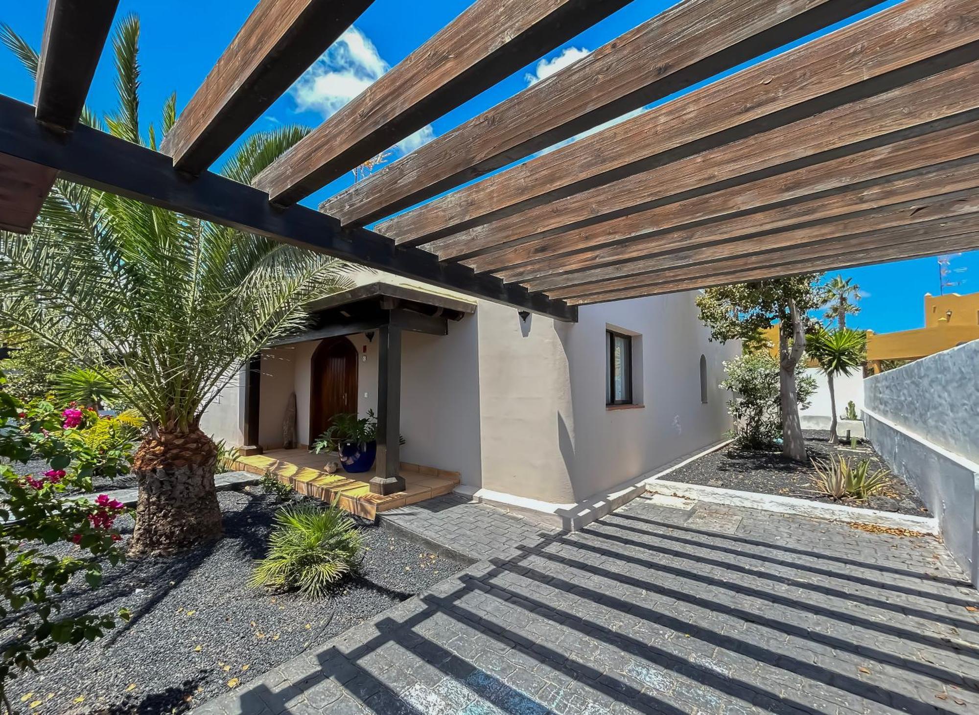 House Boho Palm With Private Heated Pool And Garden, 3 Bedrooms, Wi-Fi Corralejo Zewnętrze zdjęcie